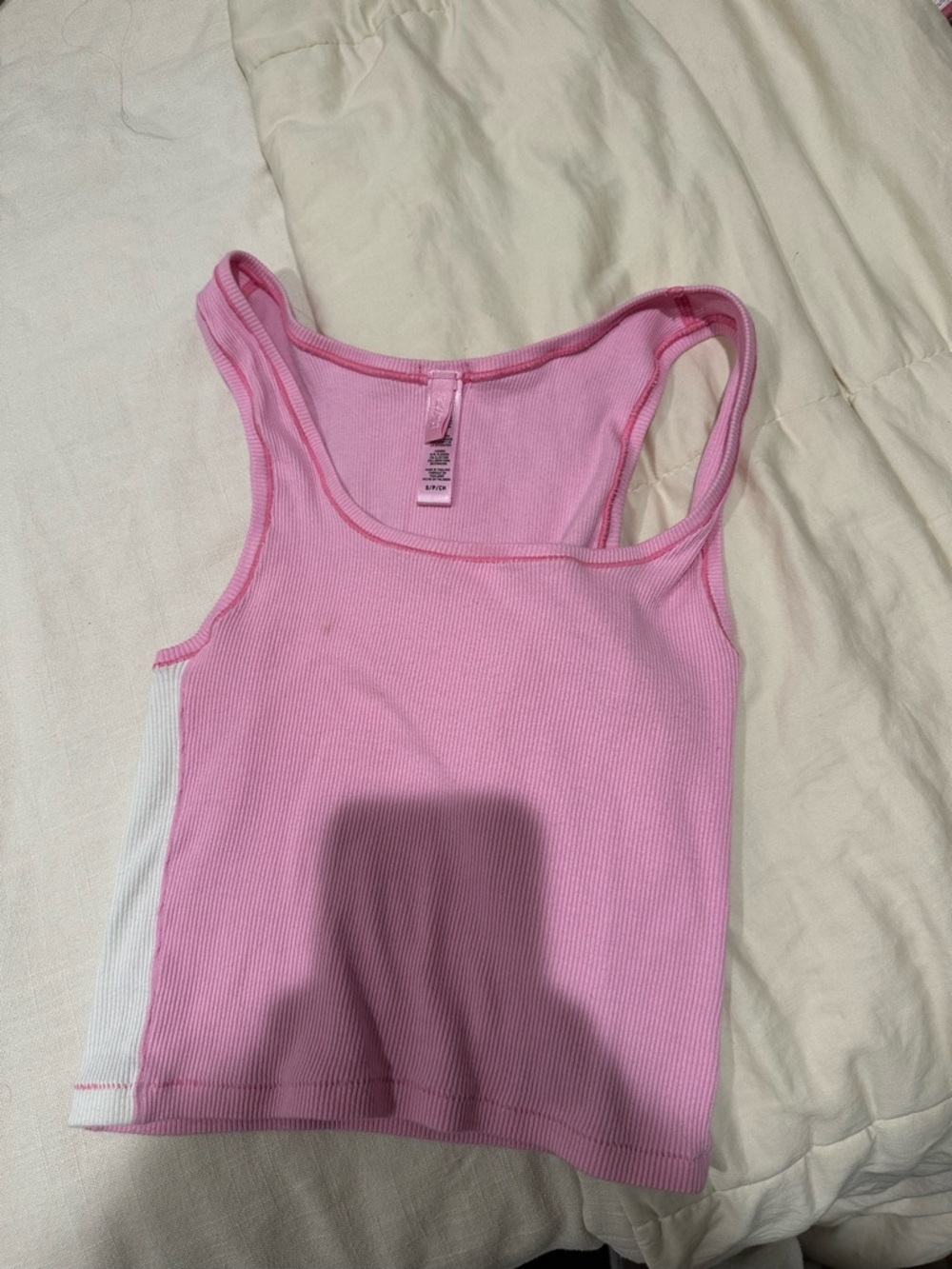 Skims Ribbed Tank Top